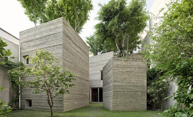 Nhà 5 khối phủ cây xanh ở Sài Gòn – Giải nhất hạng mục nhà ở Festival Kiến trúc thế giới